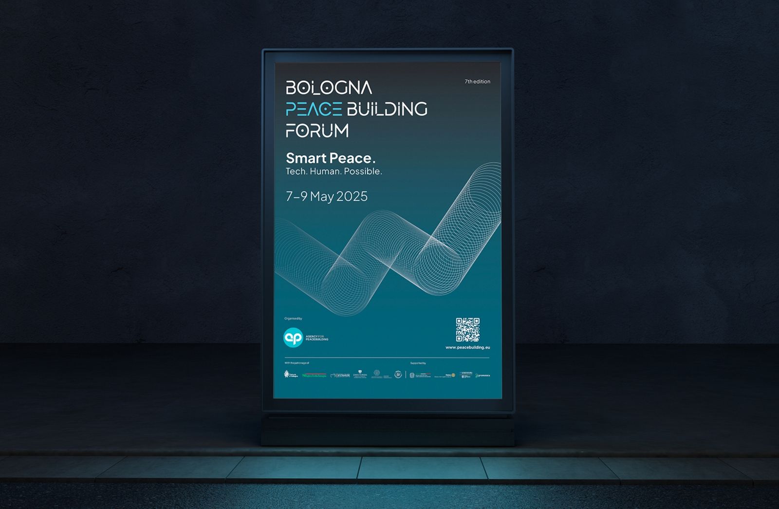 Bologna Peacebuilding Forum — Visual identity for an international forum (12)