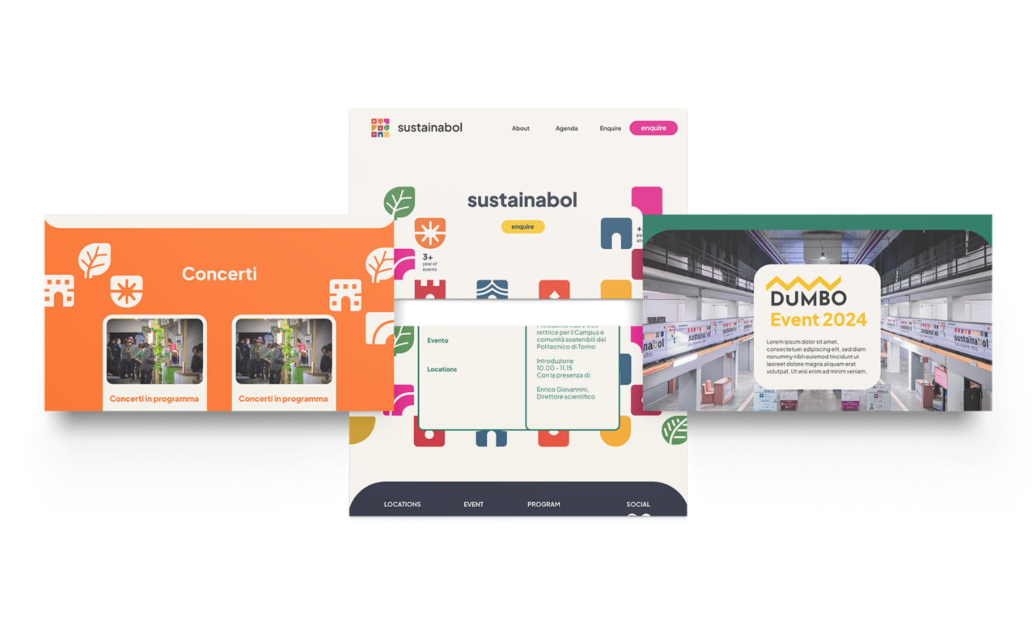 SustainaBol — Rebrand and communication for a festival (11)