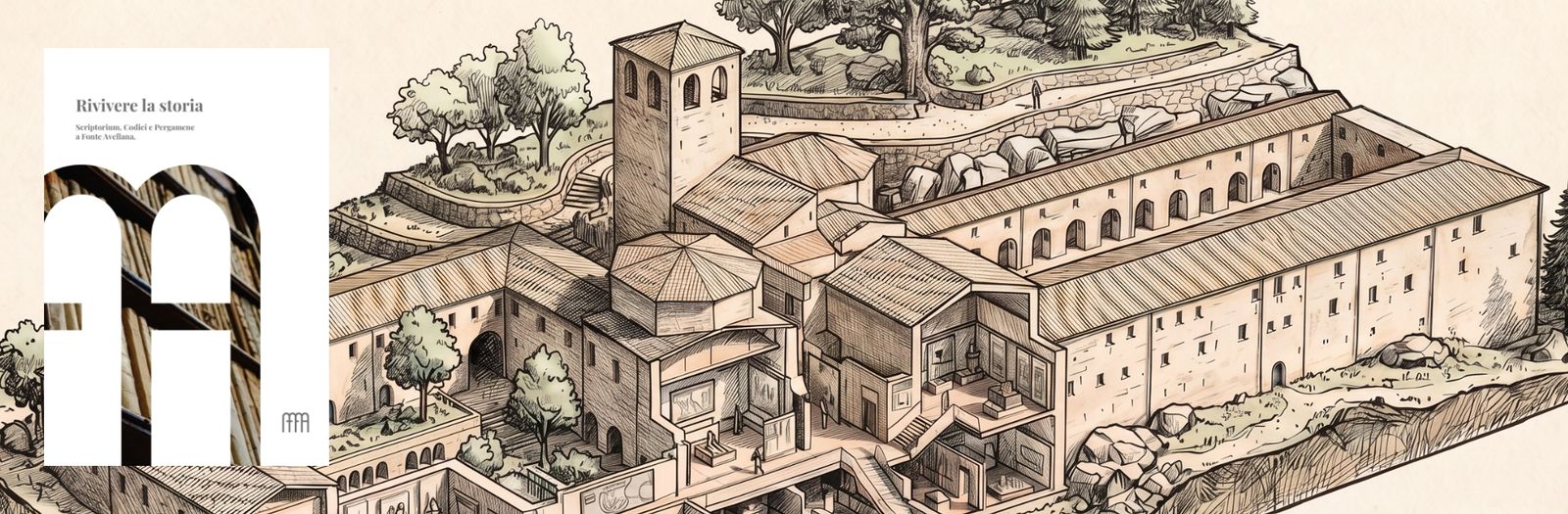 Monastero di Fonte Avellana — Museum exhibition design