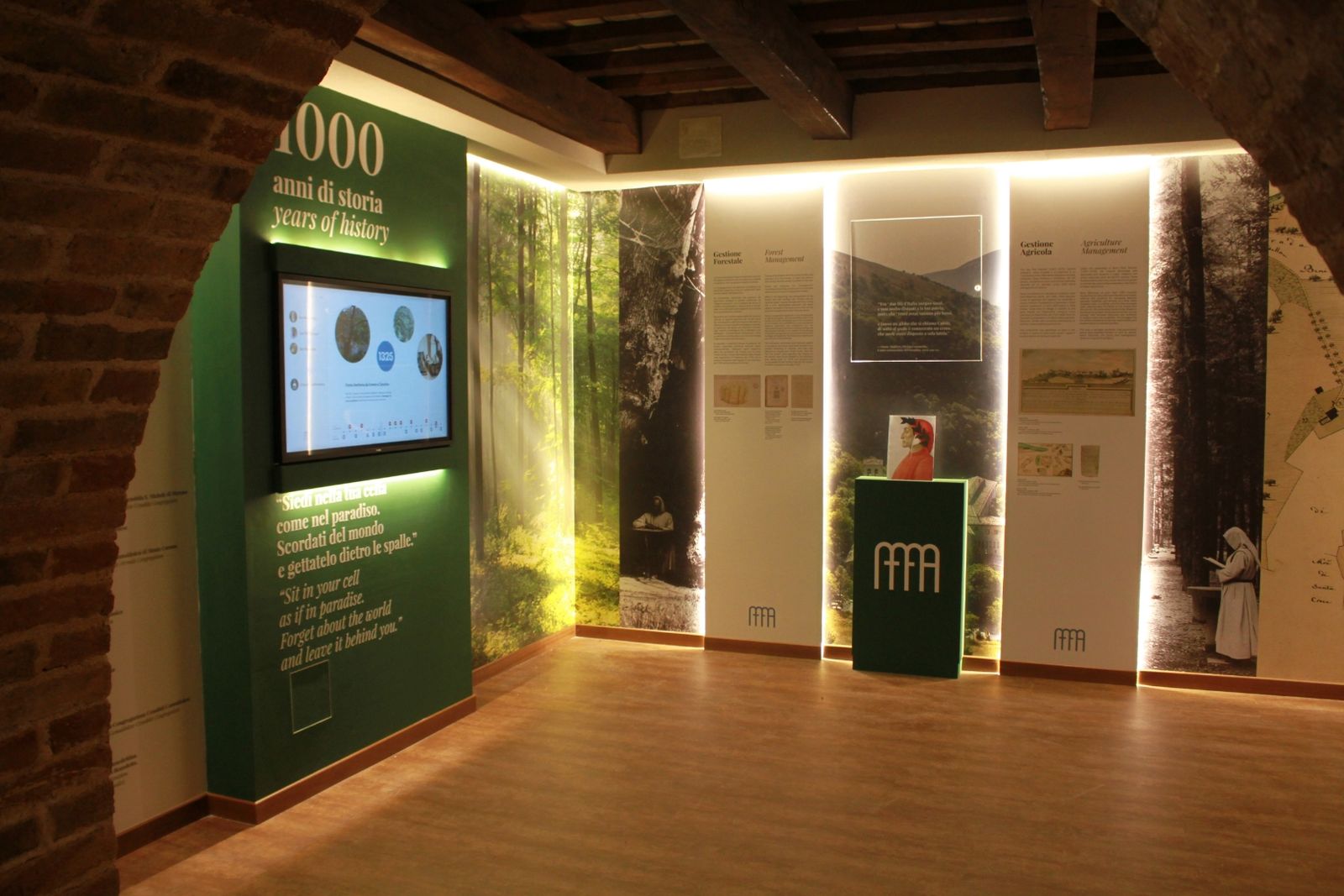 Monastero di Fonte Avellana — Museum exhibition design (2)