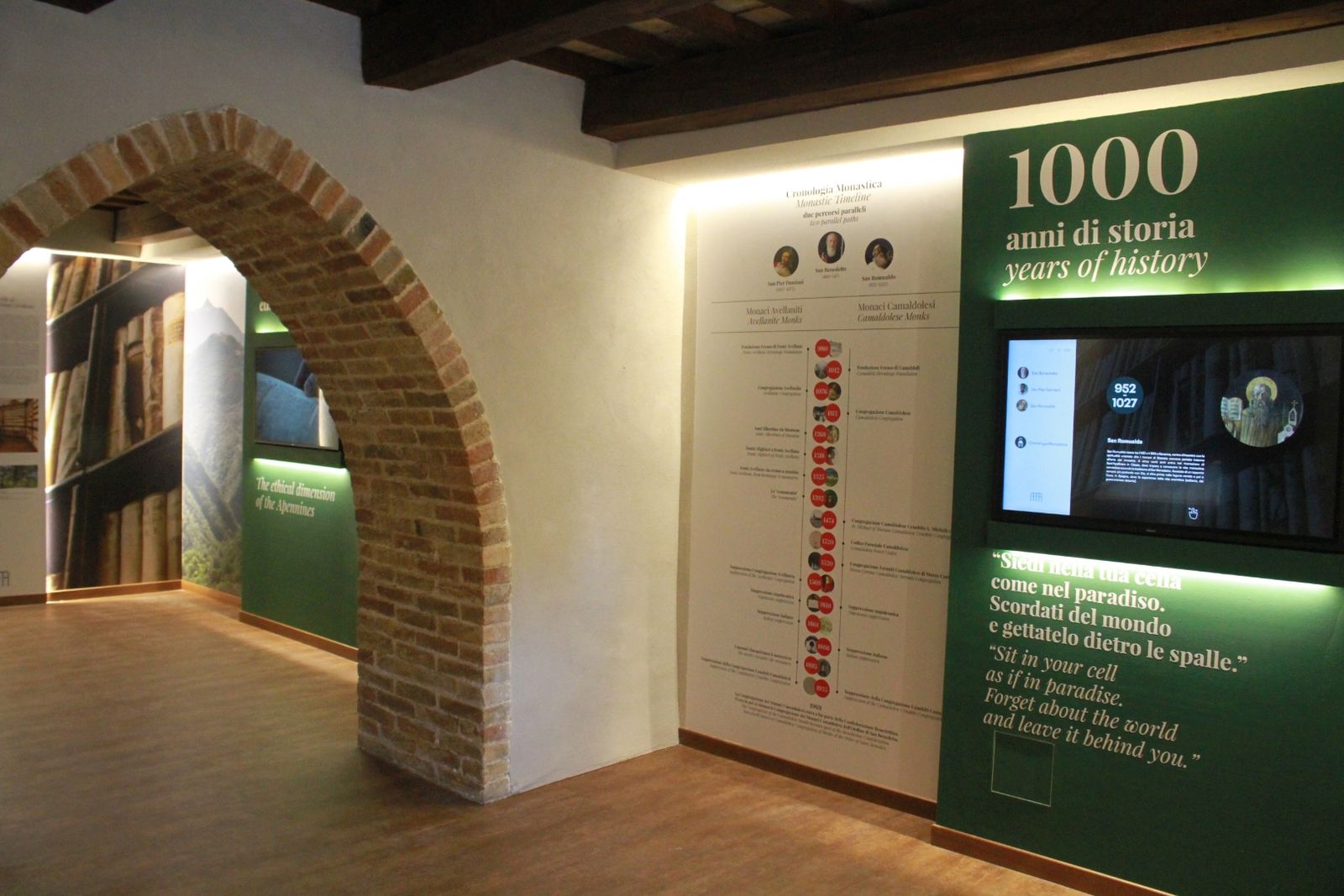 Monastero di Fonte Avellana — Museum exhibition design (9)