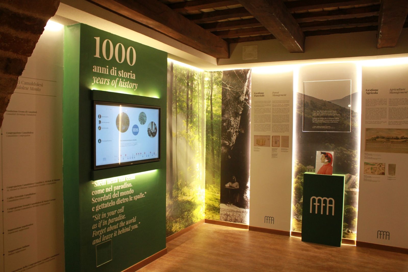 Monastero di Fonte Avellana — Museum exhibition design (12)
